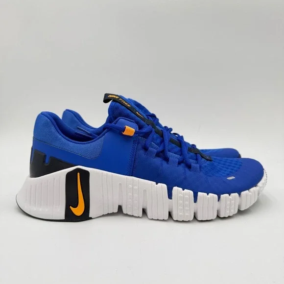 Nike Free Metcon 5 Men's Size 10 Racer Blue/Sundial-White DV3949-400 Sneaker NEW