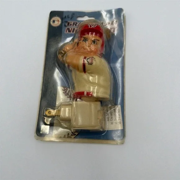 Washington Nationals Grand Slam Plug-In Night‎ Light MLB Licensed One Size