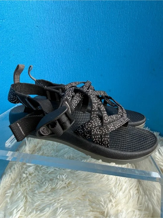 Chaco ZX/1 Ecotread kids' sandals featuring adjustable webbing straps