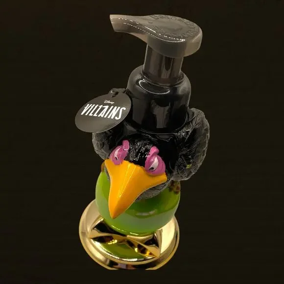 Disney Villains Maleficent Raven Diablo Soap Dispenser Bath & Body Works Decor