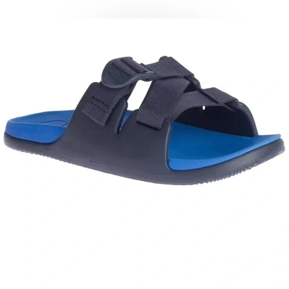 Chaco Kids' Chillos Slide Size 3 Active Blue