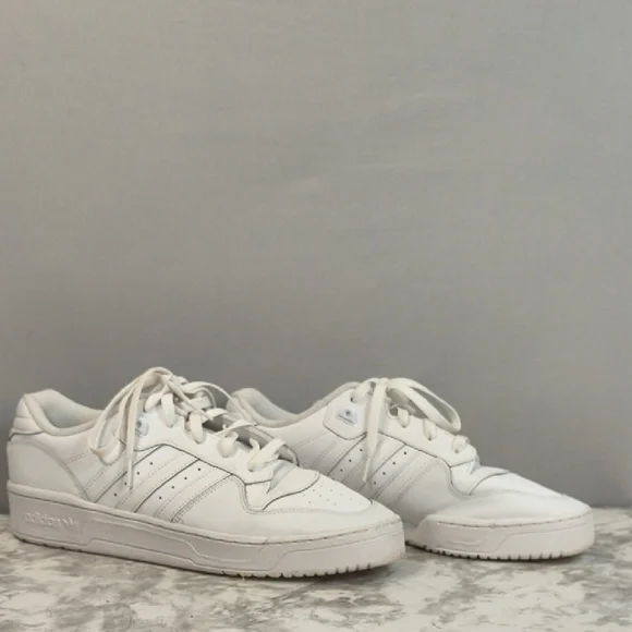 Adidas Men's Rivalry Low White Classic Sneakers , Size 13