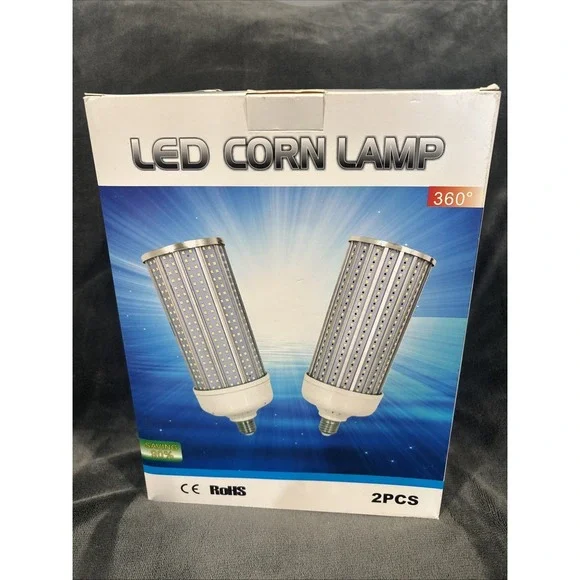 BlueStars Super Bright 100W (1000W Equivalent) LED Corn Light Bulbs‎ E26. 2 Pack
