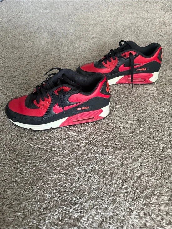 Nike Kids Air Max Sneakers - Red & Black