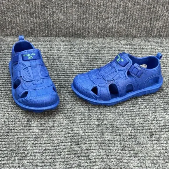 Stride Rite 360 Laguna Waterproof Sandal Little Kids 10 Blue Machine Washable