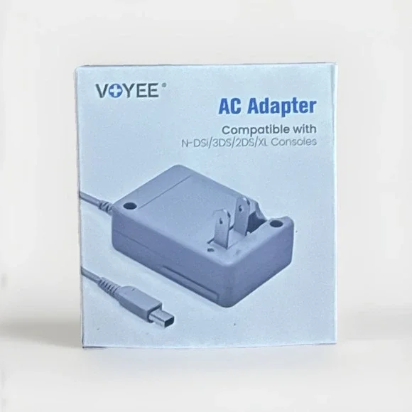 Nintendo WAP-002 Wall Charger for Nintendo DS/3DS/2DS XL - Gray