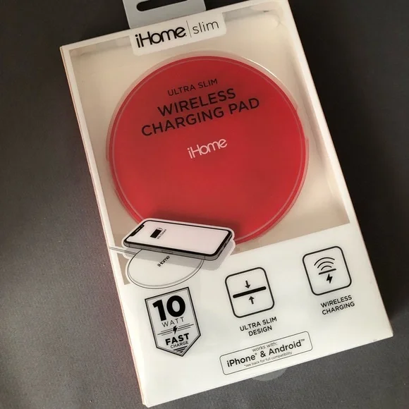 iHome Ultra Slim Wireless Charging Pad