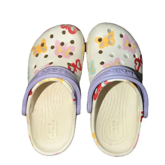 Kids Classic Croc Butterfly Clog Size 10 SRD