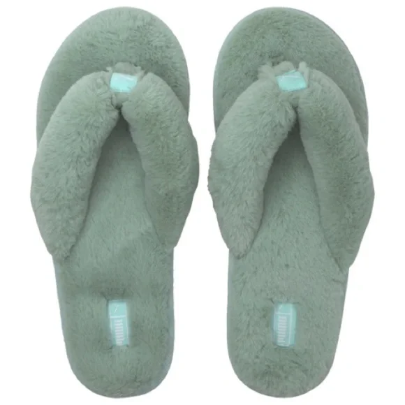PUMA • Kids Fluff Flip Slides