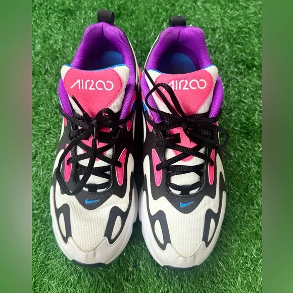 Nike Air Max 200 White Hyper Pink Black (GS) Size 7Y‎