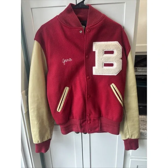 Vintage Ball State Letterman's Jacket Size 40