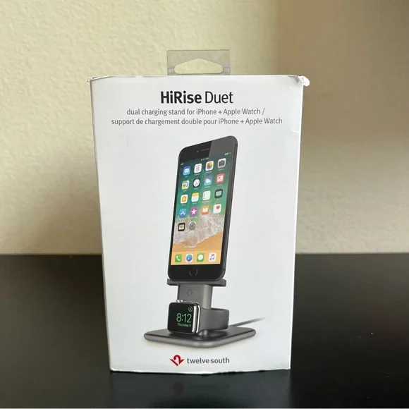 🖤New🖤 TWELVE SOUTH HiRise Duet Dual Charging Stand for Apple