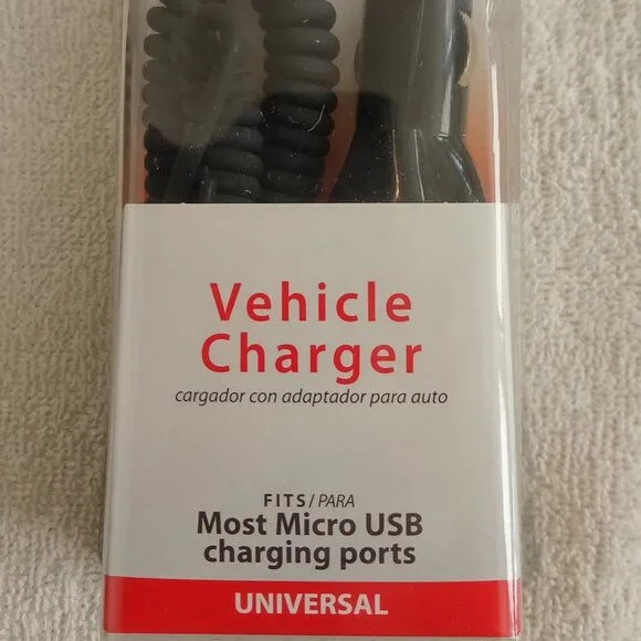 Verizon universal vehicle charger micro USB