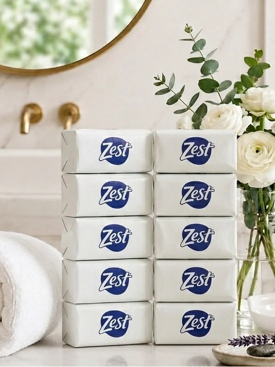 Lot of 10 Zest Bar Soap NEW SEALED BOXES Classic Clean Vintage Deadstock