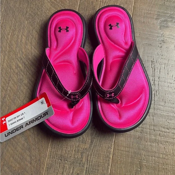 UA Youth Flip Flops