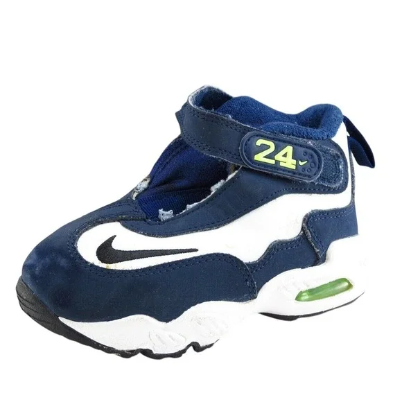 Nike 24 Toddler‎ Girls 8 Medium Blue Basketball Synthetic
