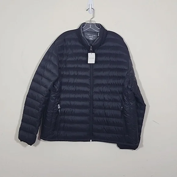 Cole Haan Men's Down Packable Men's Jacket Black Size XXL