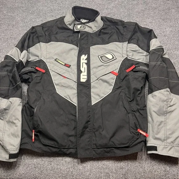 MSR XC Trans Jak Motorcycle Jacket Mens XXL Black Motocross Dirt Bike Riding
