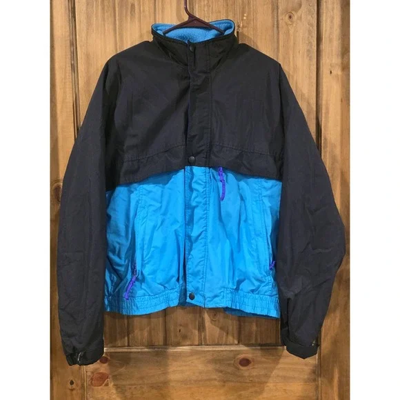 Pacific Trail Jacket Adult Unisex Large Blue Down Insulated Ski‎ 90s Coat