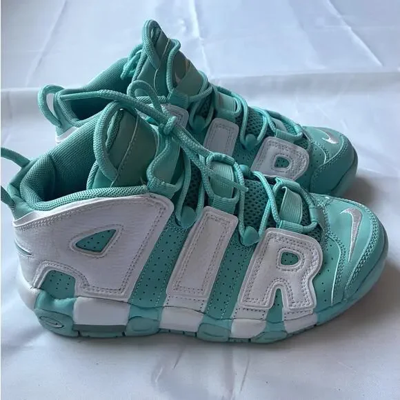 Rare Nike Air Uptempo Island Green Youth SZ 5Y 415082-300