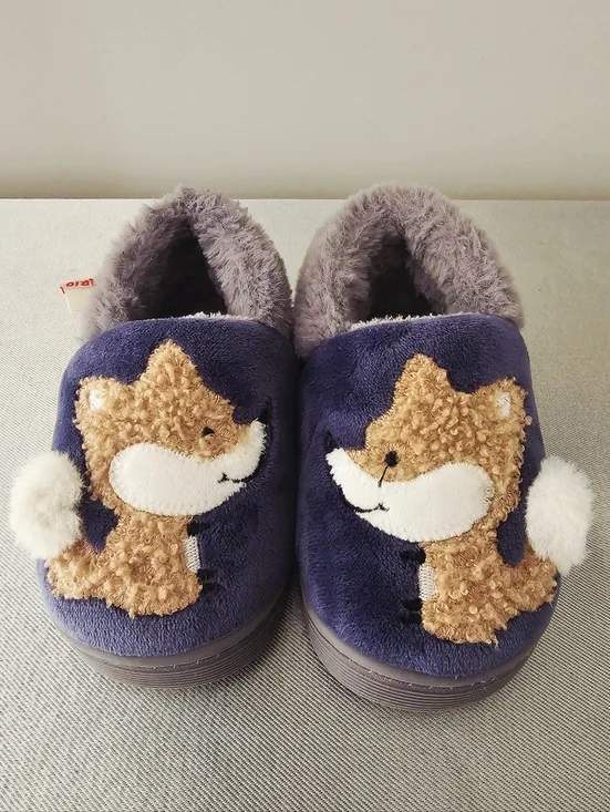 MARIO Fluffy Little Fox Slippers
