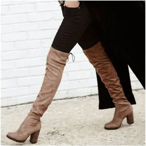NWOB FREE PEOPLE North Star Over The Knee Boot Size 37 (US 6.5)