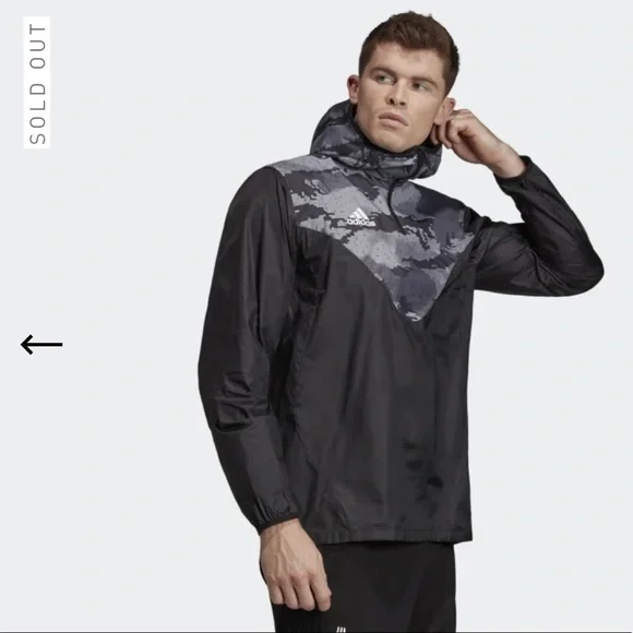 Adidas Tango ADV Piste G‎ Windbreaker Jacket Black