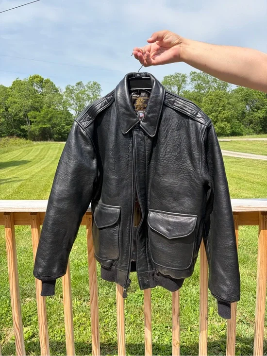 Type A-2 Flight Jacket , Cockpit Army Air Force, Size Small EXCELLENT pin Up