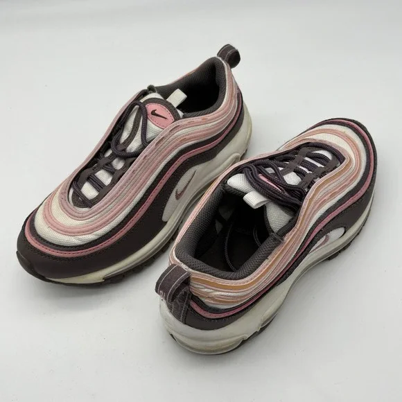 Nike Air Max‎ 97 Womens Brown Pink White Sneakers DQ8996-200 5.5Y