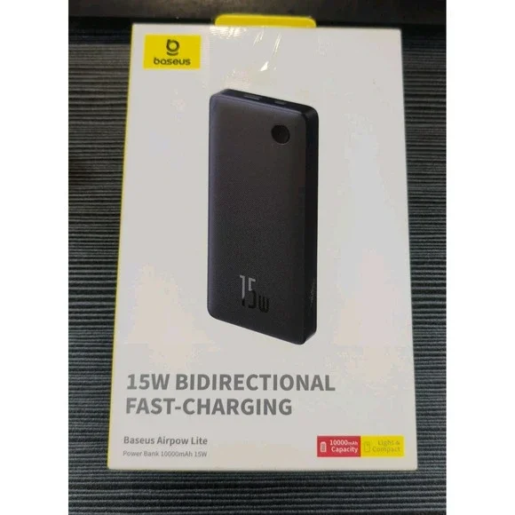 Pp6Ua Baseus - Airpow Lite Fast Charge Power Bank 10000mAh 15W Cosmic Read ⬇️⬇️