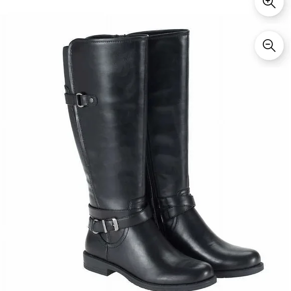 BareTraps Black Over the Knee Boots