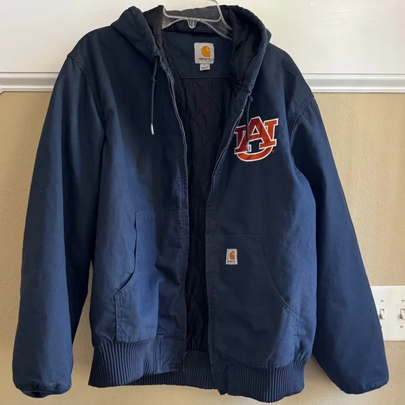 Carhartt mens Dark Blue Hooded Jacket‎