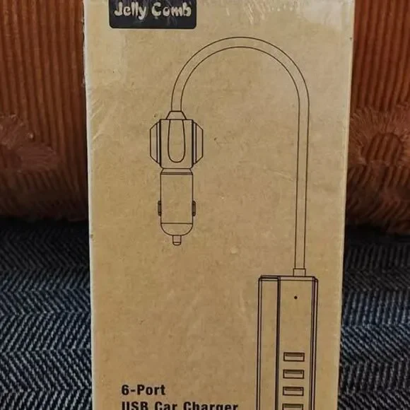 6-Port USB Car Charger