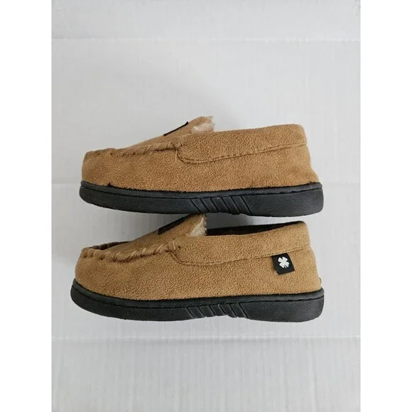 Lucky Brand Faux Suede Slippers Boys 9 - 10