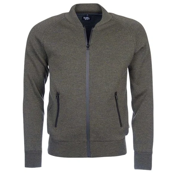 Barbour Becket Zip Through Jacket in Gray, Men’s Size XL, 100% Wool, Fully Lined