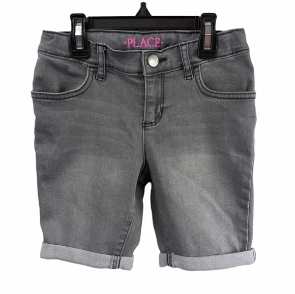 The Children's Place NWT Denim Bermuda Shorts Sz 6X/7
