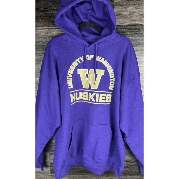 Washington Huskies mens Pull Over Hoodie XL‎