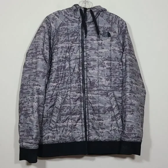 The North Face Camo Reversible Hodded Mens Jacket