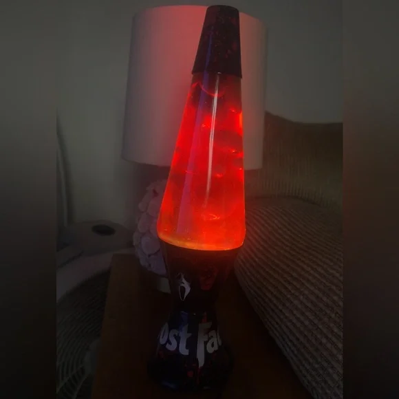 Red GhostFace Lava Lamp