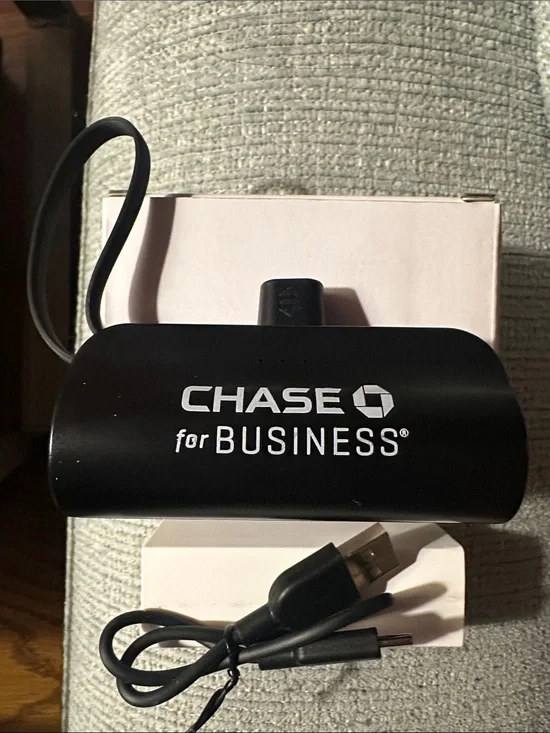 Black Portable USB Charger Power Bank