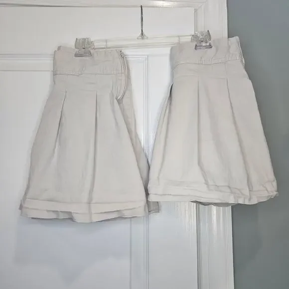 2 Pack The Children's‎ Place Girl's Size 10 School Uniform Skorts
