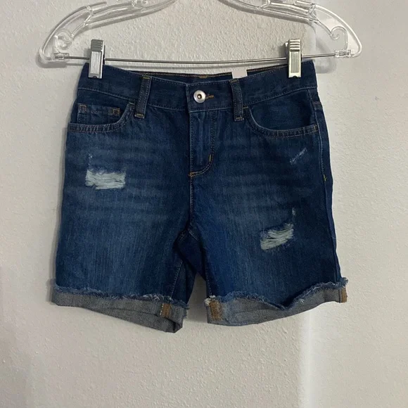 The Children's Place Jean Girl Shorts‎ Size 8 NWT