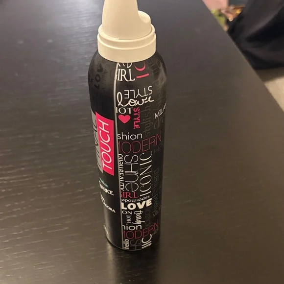 Black and Pink Touch Hair Spray