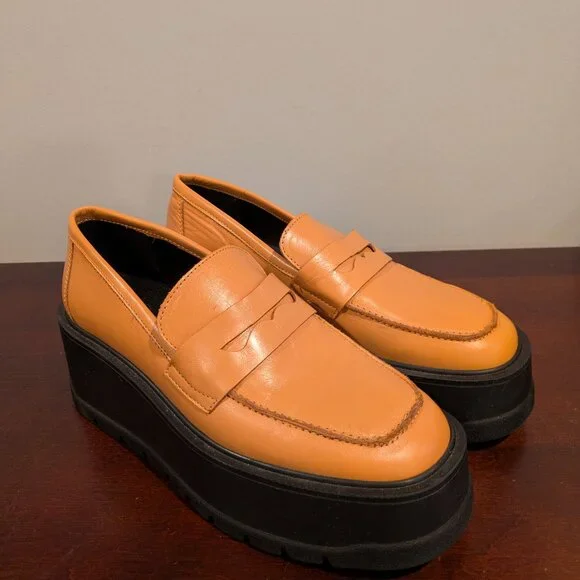 Free People Nico Platform Loafer Size 37 US size‎ 6, 6.5
