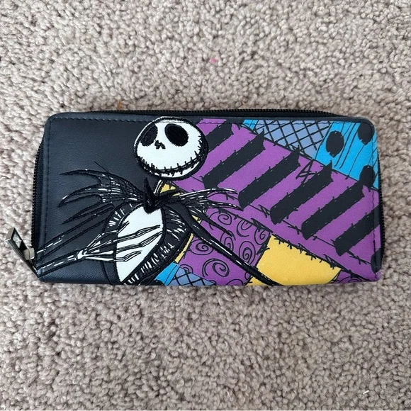 Disney Jack Skellington Nightmare Before Christmas Wallet