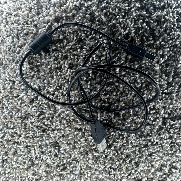 Black USB Cable