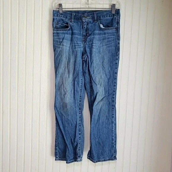 The Children's Place Jeans Boys 8 Husky Blue Bootcut Denim Ethiopia Casual
