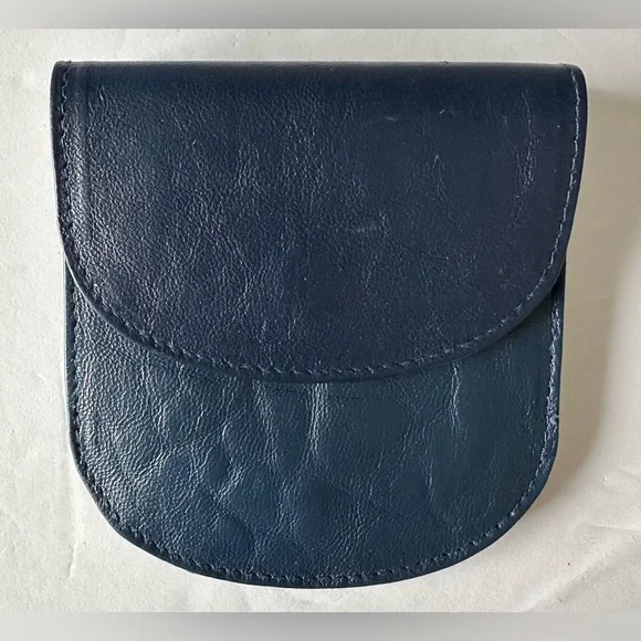 Leather‎ Coin Pouch - Made in Italy