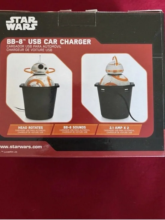 Star Wars BB-8 USB Car Charger by ThinkGeek / Disney