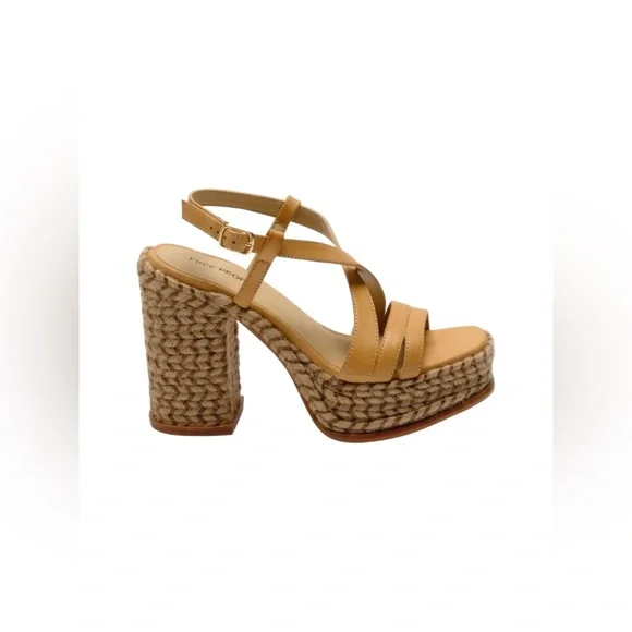 🆕 FREE PEOPLE | FAHN PLATFORM SANDAL | NATURAL | SIZE: US 9